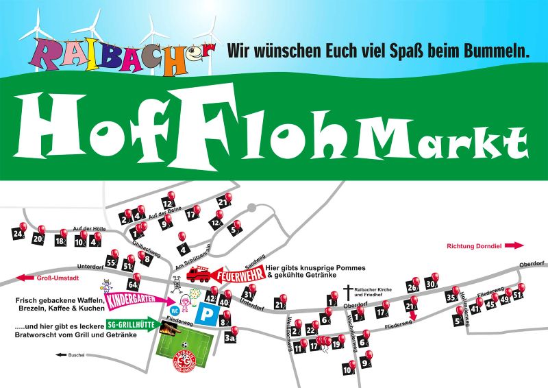Flohmarkt Stände