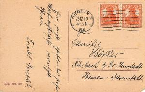 Foto: Postkarte von 1919 adressiert an Raibach 4